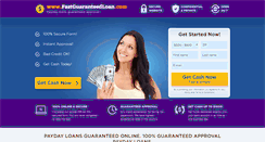 Desktop Screenshot of fastguaranteedloan.com